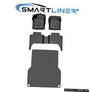Floor Mat SMARTLINERJX^tBbgtA}bgZbg2018-2021g^^R}_uLu SMARTLINER Custom Fit Floor Mat Set For 2018-2021 Toyota Tacoma Double Cab
