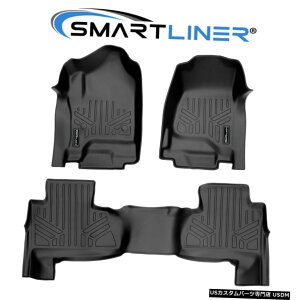 Floor Mat SMARTLINERJX^tBbgtA}bgZbg15-20V{[To[o/ GMC[RXL SMARTLINER Custom Fit Floor Mat Set For 15-20 Chevrolet Suburban/GMC Yukon XL