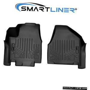 Floor Mat �p�V�t�B�J2017-2019�t�����g�Z�b�g�u���b�N�����2020�{�C�W���[�pSMARTLINER�t���A�}�b�g SMARTLINER Floor Mats for Pacifica 2017-2019 Front Set Black and 2020 Voyager �y���s�A���i�z