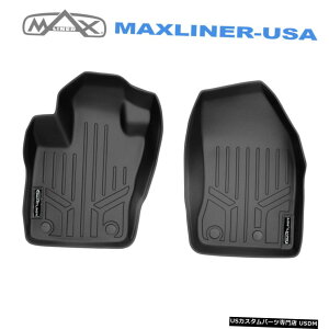 Floor Mat SMARTLINERJX^tBbg1ڃubNtA}bgCi[2015-2021W[vlQ[h SMARTLINER Custom Fit 1st Row Black Floor Mat Liners For 2015-2021 Jeep Renegade