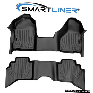 Floor Mat SMARTLINER�t���A�}�b�g�u���b�N02-08����1500 / 03-09����2500/3500�N�A�b�h�L���u SMARTLINER Floor Mat Black For 02-08 Ram 1500 / 03-09 Ram 2500/3500 Quad Cab �y���s�A���i�z