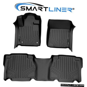 Floor Mat SMARTLINERJX^tBbgubNtA}bgZbg2012-2013g^^hN[}bNX SMARTLINER Custom Fit Black Floor Mat Set For 2012-2013 Toyota Tundra CrewMax