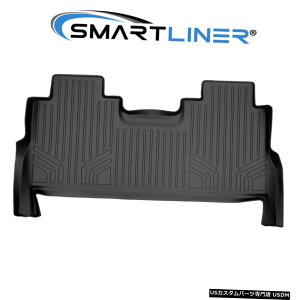 Floor Mat SMARTLINER�J�X�^���t���A�}�b�g�u���b�N2017-2020�t�H�[�h�X�[�p�[�f���[�e�B�[�N���[�L���u2��� SMARTLINER Custom Floor Mats Black 2017-2020 Ford Super Duty Crew Cab 2nd Row �y���s�A���i�z