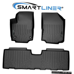 Floor Mat SMARTLINERJX^tBbg2ubNtA}bgZbg2018-2021V{[GNCmbNX SMARTLINER Custom Fit 2 Row Black Floor Mat Set For 2018-2021 Chevrolet Equinox
