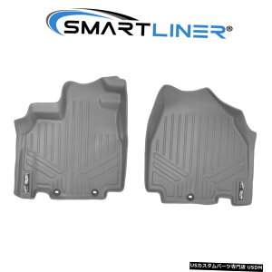 Floor Mat SMARTLINERJX^tBbgO[1ڃtA}bgCi[2011-2017z_IfbZC SMARTLINER Custom Fit Gray 1st Row Floor Mat Liners For 2011-2017 Honda Odyssey