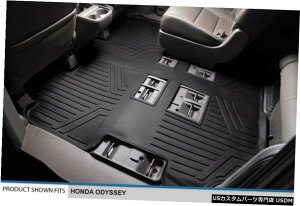 Floor Mat SMARTLINERJX^tBbg2ڃtA}bgCi[2011-2017z_IfbZC SMARTLINER Custom Fit 2nd Row Floor Mat Liner For 2011-2017 Honda Odyssey