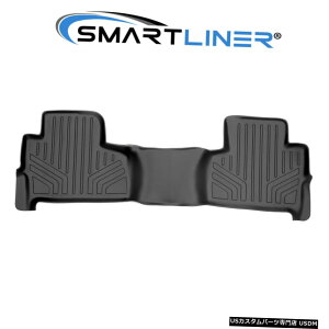 Floor Mat SMARTLINERSV^tA}bg^z/[Rx`V[gubNp2 SMARTLINER All Weather Floor Mats Second Row for Tahoe / Yukon Bench Seat Black