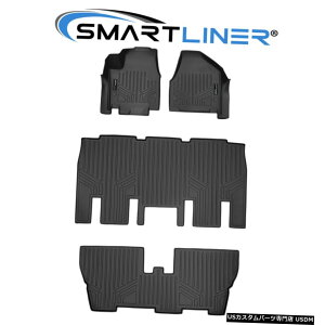 Floor Mat SMARTLINERJX^tBbgtA}bgubN2017-2019NCX[pVtBJnCubhȂ SMARTLINER Custom Fit Floor Mats Black For 2017-2019 Chrysler Pacifica No Hybrid
