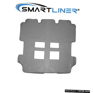 Floor Mat SMARTLINERJX^tBbg2ڃO[tA}bgCi[2011-2017z_IfbZC SMARTLINER Custom Fit 2nd Row Gray Floor Mat Liner For 2011-2017 Honda Odyssey