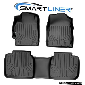 Floor Mat SMARTLINER�J�X�^���t�B�b�g�t���A�}�b�g�Z�b�g2015-2017�g���^�J�����i�V�����{�f�B�X�^�C���j SMARTLINER Custom Fit Floor Mat Set For 2015-2017 Toyota Camry (New Body Style) �y���s�A���i�z