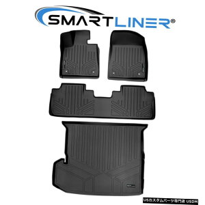 Floor Mat SMARTLINERtA}bgƃJ[SCi[Zbg2018-2020NTXRX350L / RX450hL SMARTLINER Floor Mats And Cargo Liner Set For 2018-2020 Lexus RX350L / RX450hL