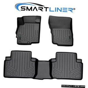 Floor Mat SMARTLINERJX^tA}bg2018-2020OHGNvXNXp2Zbg SMARTLINER Custom Floor Mats 2 Row Set for 2018-2020 Mitsubishi Eclipse Cross