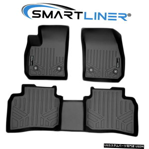 Floor Mat SMARTLINERJX^tBbg2tA}bgCi[Zbg2019-2021LfbNXT4 SMARTLINER Custom Fit 2 Row Floor Mats Liner Set for 2019-2021 Cadillac XT4