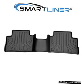 Floor Mat SMARTLINERフロアマットライナー2列目ブラック2017-2020日産ローグスポーツ SMARTLINER Floor Mats Liner 2nd Row Black For 2017-2020 Nissan Rogue Sport