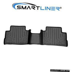 Floor Mat SMARTLINERtA}bgCi[2ڃubN2017-2020Y[OX|[c SMARTLINER Floor Mats Liner 2nd Row Black For 2017-2020 Nissan Rogue Sport