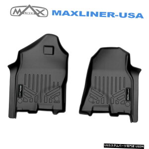 Floor Mat SMARTLINERtA}bg19-211500N[/NbhLurj[tAp1ڃCi[ SMARTLINER Floor Mats 1st Row Liner for 19-21 Ram 1500 Crew/Quad Cab Vinyl Floor