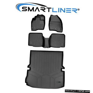 Floor Mat SMARTLINERtA}bgZbg11-14tH[hGNXv[[W / OZ^[R\[2 SMARTLINER Floor Mats Set For 11-14 Ford Explorer W/O Center Console on 2nd Row