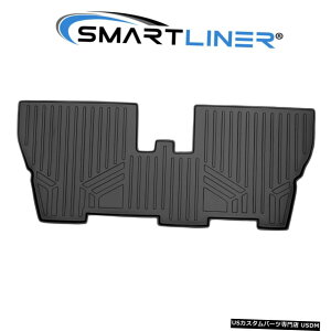 Floor Mat SMARTLINERJX^tA}bgCi[3ڃubN2017-2021NCX[pVtBJ SMARTLINER Custom Floor Mats Liner 3rd Row Black For 2017-2021 Chrysler Pacifica