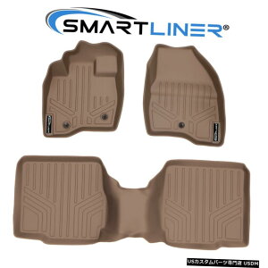 Floor Mat 17-19�t�H�[�h�G�N�X�v���[���[�pSMARTLINER�t���A�}�b�g�i2��ڂɃZ���^�[�R���\�[���t���j SMARTLINER Floor Mats For 17-19 Ford Explorer (W/ Center Console on 2nd Row) �y���s�A���i�z