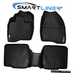 Floor Mat 15-16�t�H�[�h�G�N�X�v���[���[�pSMARTLINER�t���A�}�b�g�i2��ڂɃZ���^�[�R���\�[���t���j SMARTLINER Floor Mats For 15-16 Ford Explorer (W/ Center Console on 2nd Row) �y���s�A���i�z