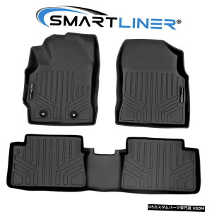 Floor Mat SMARTLINERI[EFU[tA}bgubN2017-2018J[iM / 16TCIiM SMARTLINER All Weather Floor Mats Black For 2017-2018 Corolla iM / 16 Scion iM