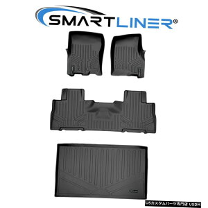 Floor Mat SMARTLINER�t���A�}�b�g-11-17�G�N�X�y�f�B�V����EL /�i�r�Q�[�^�[L�p�J�[�S���C�i�[�u���b�N SMARTLINER Floor Mats - Cargo Liner Black For 11-17 Expedition EL / Navigator L �y���s�A���i�z