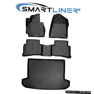 Floor Mat SMARTLINERSV^tA}bgZbgƃc[\2016-2018pJ[SCi[ubN SMARTLINER All Weather Floor Mats Set And Cargo Liner Black For Tucson 2016-2018
