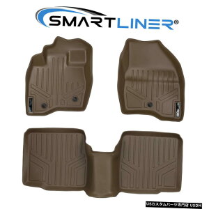 Floor Mat 2017-19tH[hGNXv[[pSMARTLINERJX^tBbgtA}bgi2ڃR\[Ȃj SMARTLINER Custom Fit Floor Mats For 2017-19 Ford Explorer (No 2nd Row Console)
