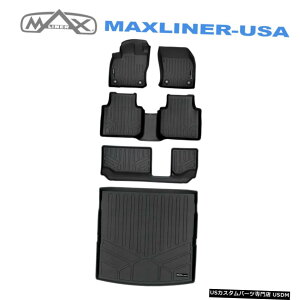Floor Mat SMARTLINERtA}bg/ 2018-19eBOA7l2ڂ̌̃J[SCi[ SMARTLINER Floor Mats/Cargo Liner Behind 2nd Row for 2018-19 Tiguan 7-Passenger