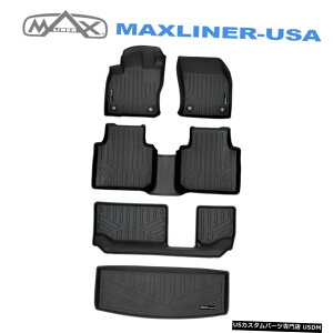 Floor Mat SMARTLINERtA}bg/ 2018-19eBOA7pbZW[3ڂ̌̃J[SCi[ SMARTLINER Floor Mats/Cargo Liner Behind 3rd Row for 2018-19 Tiguan 7 Passenger
