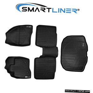 Floor Mat 2015-2016�t�H�[�h�G�N�X�v���[���[�pSMARTLINERFloorMat�o���h��2��ڃZ���^�[�R���\�[���Ȃ� SMARTLINER FloorMat Bundle For 2015-2016 Ford Explorer No 2nd Row Center Console �y���s�A���i�z