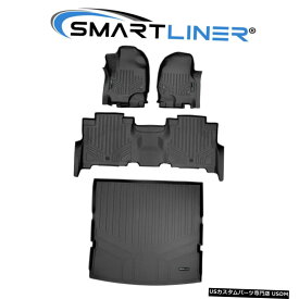 Floor Mat 18-21フォードエクスペディション/リンカーンナビゲーター用SMARTLINERFloorMats最大/ Lモデルなし SMARTLINER FloorMats For 18-21 Ford Expedition/Lincoln Navigator No Max/L Models