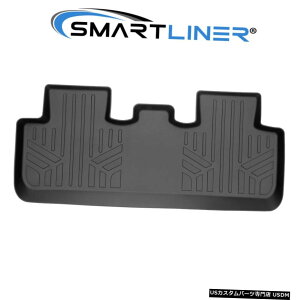 Floor Mat SMARTLINERJX^tBbg2ڃubNtA}bgCi[2020-2021eXfY SMARTLINER Custom Fit 2nd Row Black Floor Mat Liners for 2020-2021 Tesla Model Y