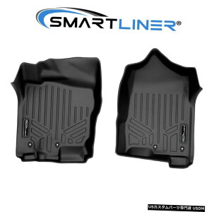 Floor Mat SMARTLINER�J�X�^���t���A�}�b�g���C�i�[1��ڃ^�C�^��17-21 /�^�C�^��XD2016-2021 SMARTLINER Custom Floor Mats Liners 1st Row For Titan 17-21 / Titan XD 2016-2021 �y���s�A���i�z