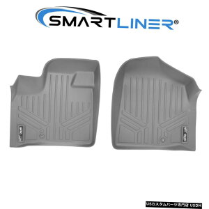 Floor Mat SMARTLINER 1��ڃO���[�t���A�}�b�g2008-2020�^�E�����J���g���[/�O�����h�L�����o�� SMARTLINER 1st Row Grey Floor Mats for 2008-2020 Town  Country/Grand Caravan �y���s�A���i�z