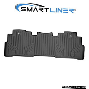 Floor Mat SMARTLINERtA}bgCi[2ڃubN2018-2021z_IfbZC SMARTLINER Floor Mats Liner Second Row Black For 2018-2021 Honda Odyssey