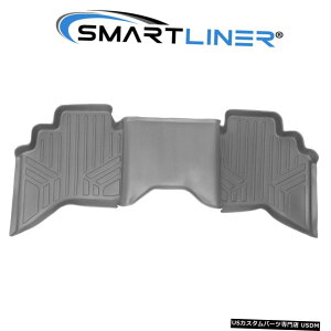 Floor Mat SMARTLINER�J�X�^��2��ڃO���[�t���A�}�b�g2002-2008����1500 / 03-09 2500/3500 SMARTLINER Custom 2nd Row Grey Floor Mat for 2002-2008 Ram 1500/03-09 2500/3500 �y���s�A���i�z