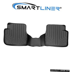 Floor Mat SMARTLINERJX^tBbgtA}bgCi[2ڃubN2013N9XotHX^[ SMARTLINER Custom Fit Floor Mat Liner 2nd Row Black For 09-2013 Subaru Forester