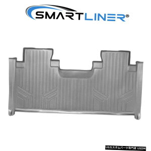 Floor Mat SMARTLINER�J�X�^���t���A�}�b�g���C�i�[2��ڃO���[2017-2020�X�[�p�[�f���[�e�B�[�X�[�p�[�L���u SMARTLINER Custom Floor Mat Liner 2nd Row Grey for 2017-2020 Super Duty SuperCab �y���s�A���i�z