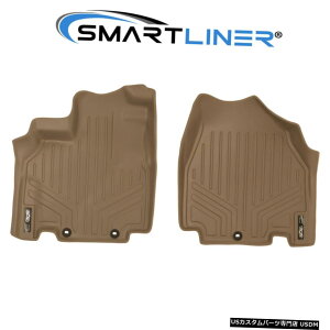 Floor Mat SMARTLINERJX^tBbg^1ڃtA}bgCi[2011-2017z_IfbZC SMARTLINER Custom Fit Tan 1st Row Floor Mat Liners For 2011-2017 Honda Odyssey