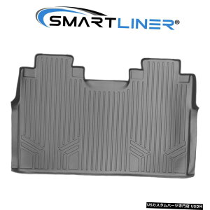 Floor Mat SMARTLINERJX^tBbgtA}bgCi[2015-2019F-150X[p[N[2ڃO[ SMARTLINER Custom Fit Floor Mat Liner for 2015-2019 F-150 SuperCrew 2nd Row Grey
