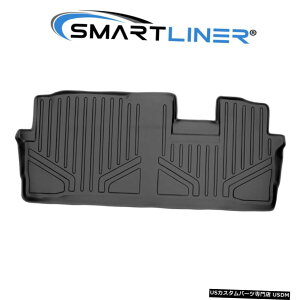 Floor Mat SMARTLINER�J�X�^���t�B�b�g3��ڃt���A�}�b�g���C�i�[2009-2015�z���_�p�C���b�g SMARTLINER Custom Fit 3rd Row Floor Mat Liner For 2009-2015 Honda Pilot �y���s�A���i�z