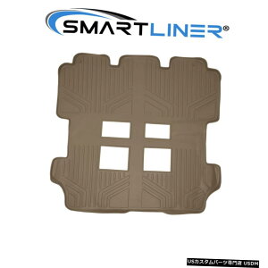 Floor Mat SMARTLINERJX^tBbg2ڃ^tA}bgCi[2011-2017z_IfbZC SMARTLINER Custom Fit 2nd Row Tan Floor Mat Liner For 2011-2017 Honda Odyssey
