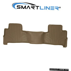Floor Mat SMARTLINER�^�z/���[�R���x���`�V�[�g�^���p�S�V��^�t���A�}�b�g2��� SMARTLINER All Weather Floor Mats Second Row for Tahoe / Yukon Bench Seat Tan
