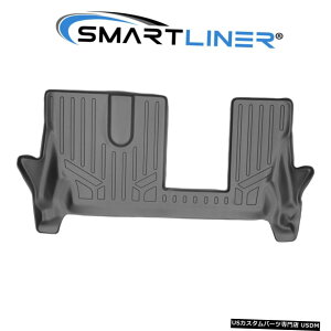 Floor Mat SMARTLINER�x���`�V�[�g�t��2020�L���f���b�NXT6�p3��ڃO���[�t���A�}�b�g���C�i�[ SMARTLINER 3rd Row Grey Floor Mat Liners for 2020 Cadillac XT6 With Bench Seats �y���s�A���i�z