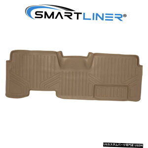 Floor Mat SMARTLINER�^���t���A�}�b�g���C�i�[09-14F-150 SuperCab W /�t���[�R���\�[��2��� SMARTLINER Tan Floor Mat Liner for 09-14 F-150 SuperCab W/ Flow Console 2nd Row �y���s�A���i�z