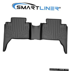 Floor Mat �^�R�}�_�u���L���u2��ڗpSMARTLINER�t���A�}�b�g���C�i�[2016-2021�u���b�N SMARTLINER Floor Mats Liner for Tacoma Double Cab Second Row2016-2021 Black �y���s�A���i�z