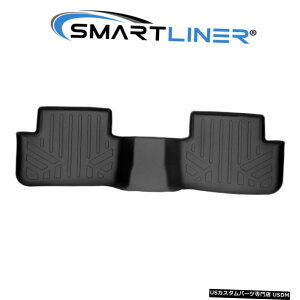 Floor Mat SMARTLINERtA}bgCi[2ڃubNZfXxc14-19CLA / 14-20 GLA SMARTLINER Floor Mats Liner 2nd Row Black For Mercedes-Benz 14-19 CLA/ 14-20 GLA