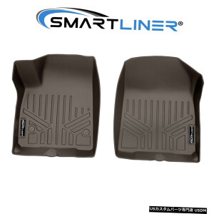 Floor Mat SMARTLINERJX^tBbg1ڃtA}bgCi[RRA2020LfbNXT6 SMARTLINER Custom Fit 1st Row Floor Mats Liner Cocoa for 2020 Cadillac XT6