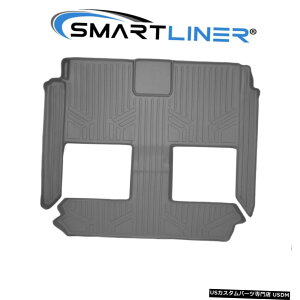 Floor Mat SMARTLINER 2nd / 3rd Row�O���[�t���A�}�b�g2008-20�^�E�����J���g���[/�O�����h�L�����o�� SMARTLINER 2nd/3rd Row Grey Floor Mats for 2008-20 Town  Country/Grand Caravan �y���s�A���i�z